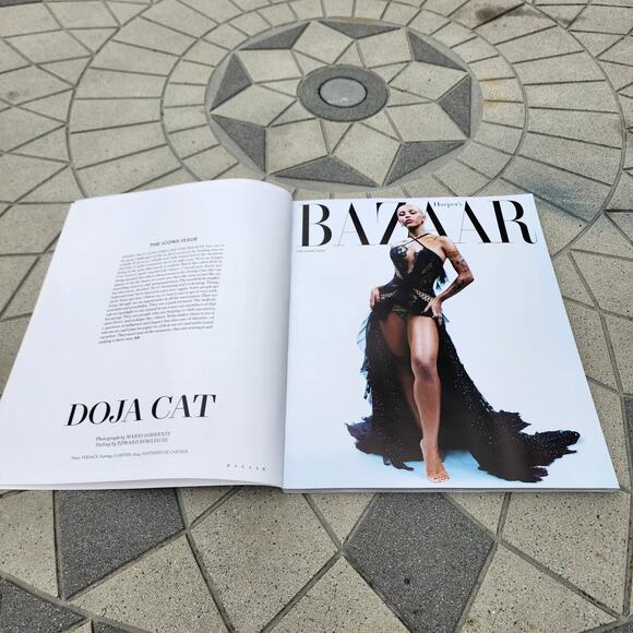 Harpers Bazaar Magazine Doja Cat The Icons Issue Periodical - Picture 3 of 5